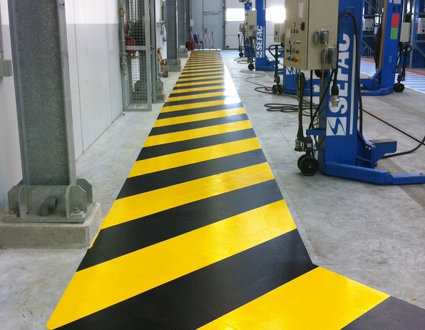 Signalétique au sol